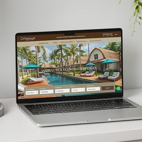 BiruDaun Web Studio, Bali, Indonesia portfolio jambuluwuk